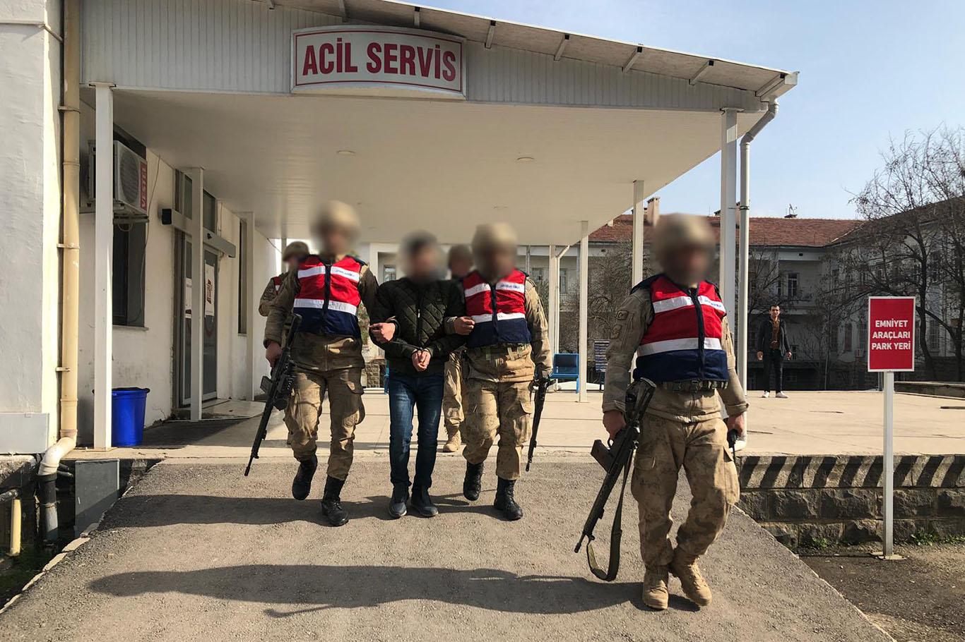 Kobani'den gönderilen PKK'li tutuklandı Kobani'den gönderilen PKK'li tutuklandı
